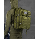 Рюкзак тактический на 45л, олива с системой molle