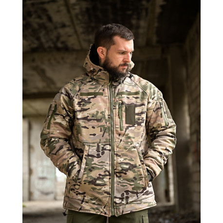 Тактическая куртка мультикам Patriot Omnihit Softschel