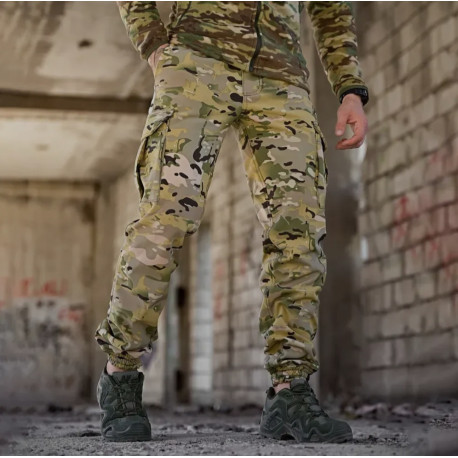 Тактические штаны Bandit Softshell на резинке мультикам