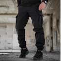 Тактические штаны Bandit Softshell на резинке черные