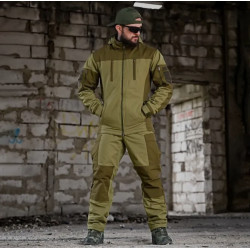 Утепленная форма Горка Retouch куртка с капюшоном + брюки олива