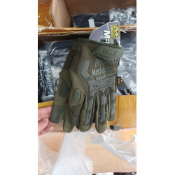 Перчатки тактические на плюше зимнин Mechanix M-Pact олива