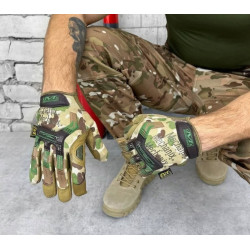 Перчатки тактические Mechanix M-Pact зимние на плюше мультикам