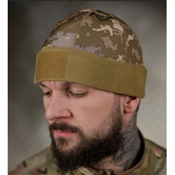 Шапка-докерка Craze Softshell с велкро пиксель One Size