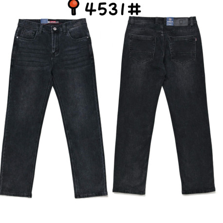 Мужские джинсы классика BARON JEANS 4531 стрейч оптом