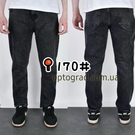 Мужские джинсы BARON JEANS MOM котон оптом