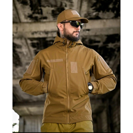 Куртка тактическая койот Soft Shell весна