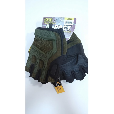 Перчатки тактические беспалые Mechanix M-Pact олива
