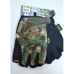 Перчатки тактические беспалые Mechanix M-Pact мультикам Optograd
