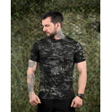 Футболка тактическая камуфляж Black MTP