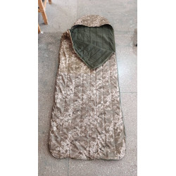 Летний спальный мешок армейский пиксель 80×220