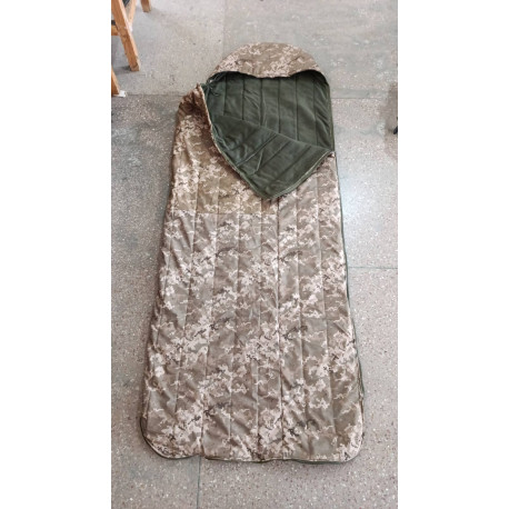 Летний спальный мешок армейский пиксель 80×220