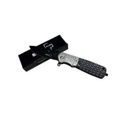 Складной нож Boker Plus с декоративной рукоятью и клипсой