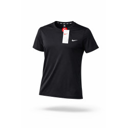 Футболка мужская Nike черная dri-fit холодок