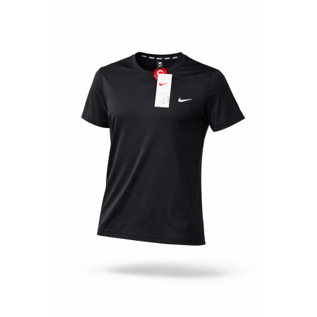 Футболка мужская Nike черная dri-fit холодок